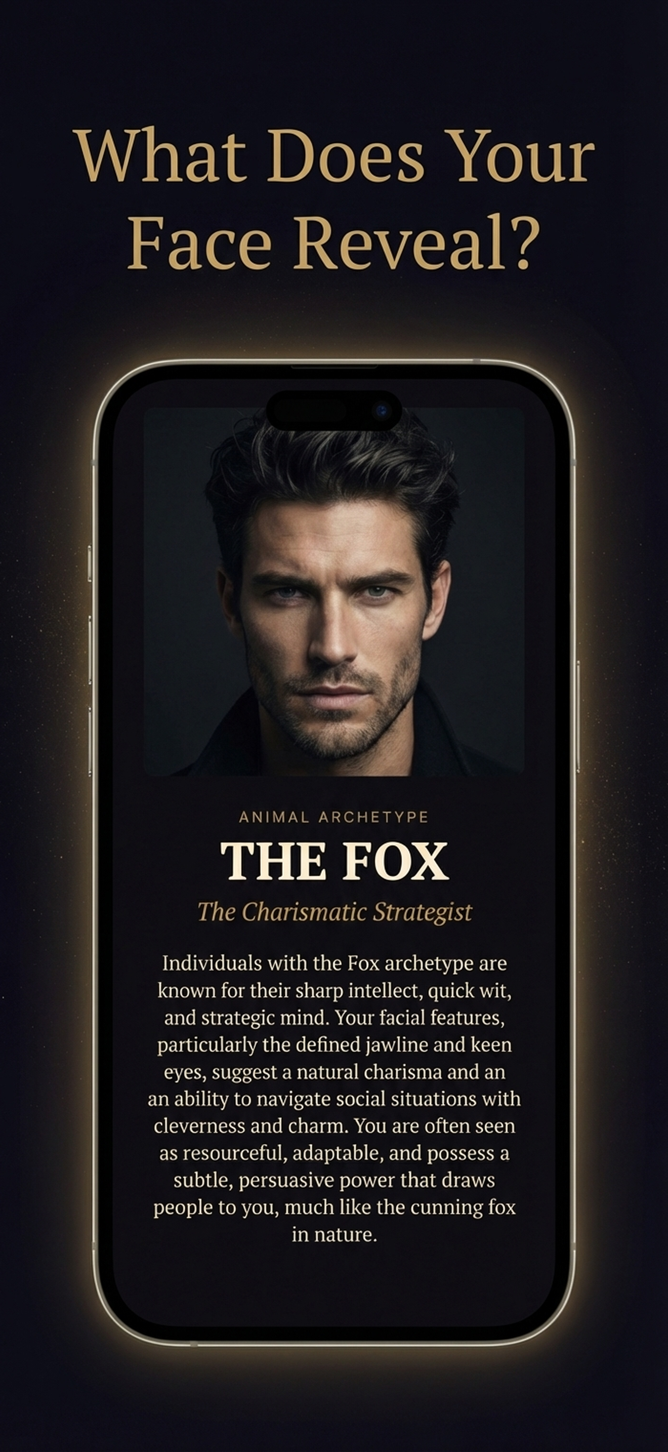 Animal archetype reading screen